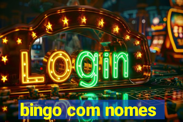 bingo com nomes